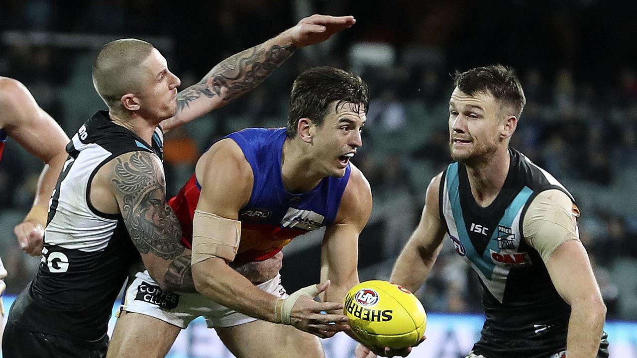 Port Adelaide and Brisbane could be in the mix for the 2020 Grand Final. Picture: Sarah Reed