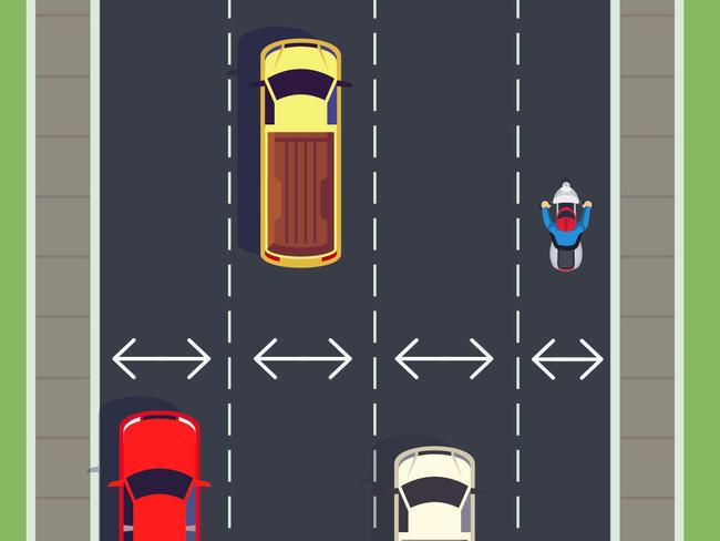 The Grattan Institute has proposed narrowing lanes so more cars can use the current road space.