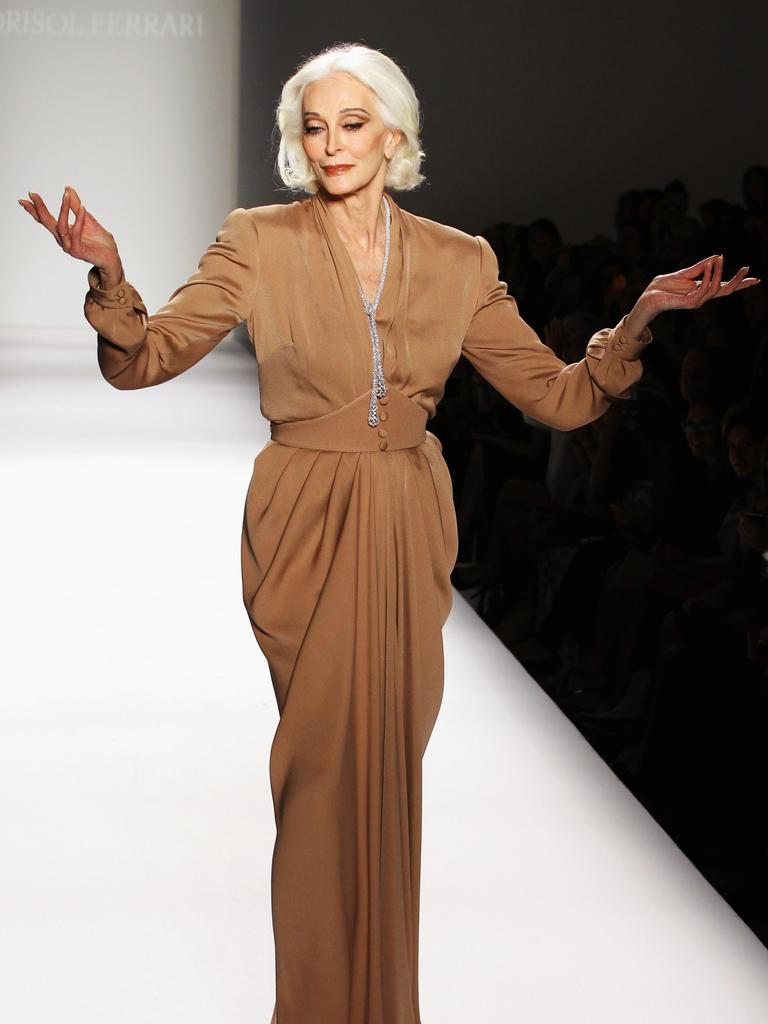 91-year-old Carmen Dell'Orefice, the world's oldest supermodel, stuns in a  bold shoot