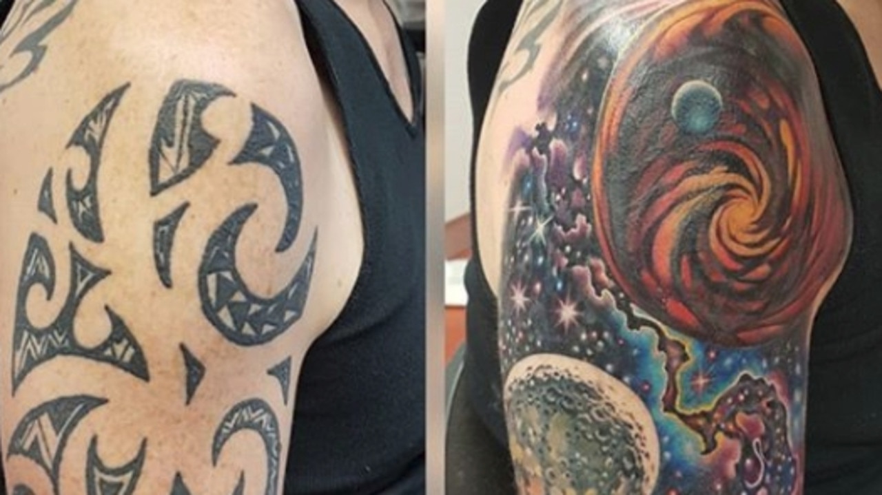 Cairns City Tattoo artist Shane Pask shares cover up work | The Cairns Post