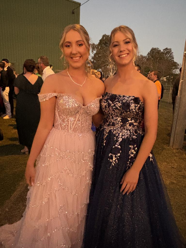 The students from Nanango State School celebrate their formal.