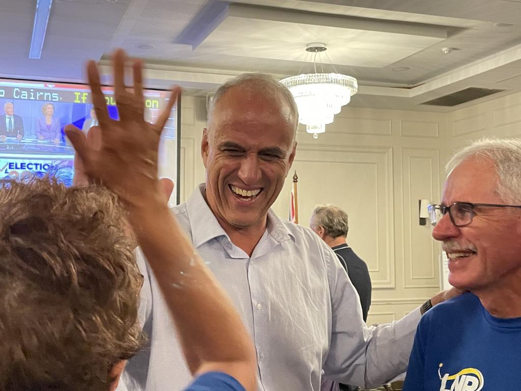 Former police officer and LNP candidate Nigel Dalton has claimed the Mackay seat which had been held by a Labor member for the past 109 years. Picture: Fergus Gregg