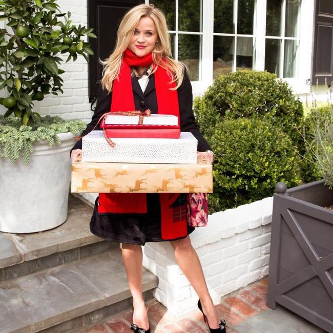 Reese Witherspoon ... “Last minute gifts complete!” Picture: Instagram