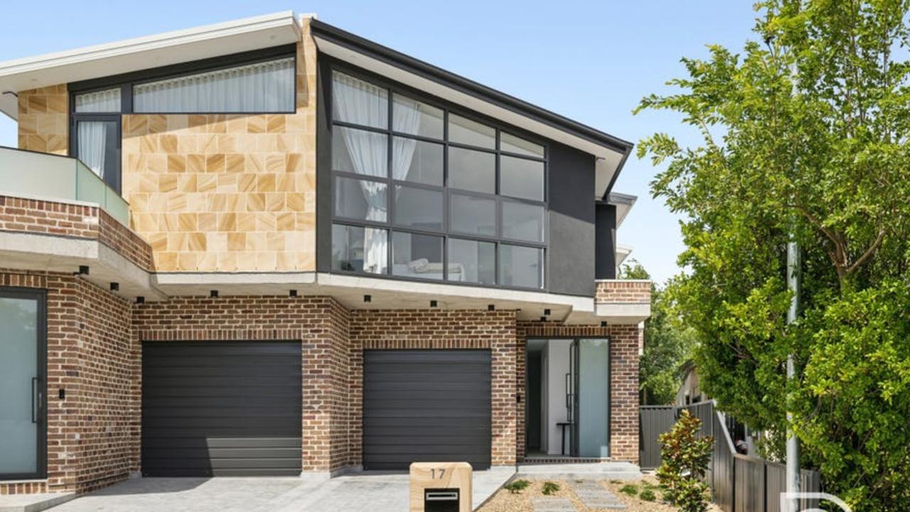 New development, such as this duplex, has seen listings surge in Concord.