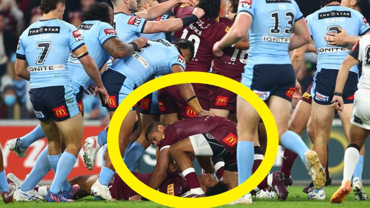 Dane Gagai found himself in hot water after impersonating a boxer during Wednesday’s Origin decider, but this unheralded act was all class.