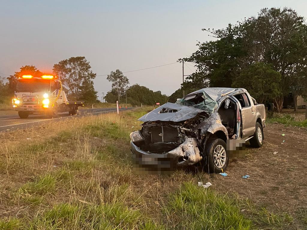A 38-year-old man died in a terribly Bruce Highway crash just north of Sarina on November 1, 2023. Picture: Janessa Ekert