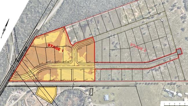 Plans for Corporate Park East, Caboolture.