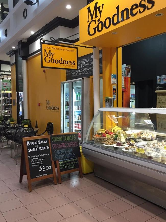 My Goodness cafe Adelaide is being offered up for free to the right owner. Picture: Facebook