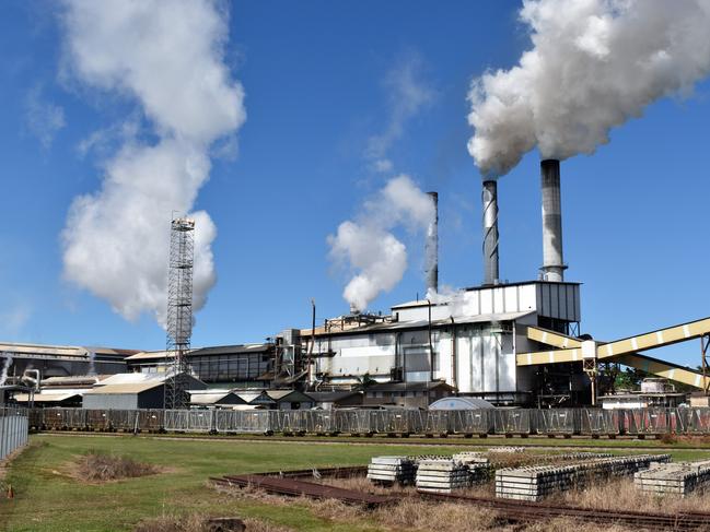 Victoria Mill, one of Wilmar Sugar Australia's two mills in Herbert River, pictured today. Picture: CAMERON BATES