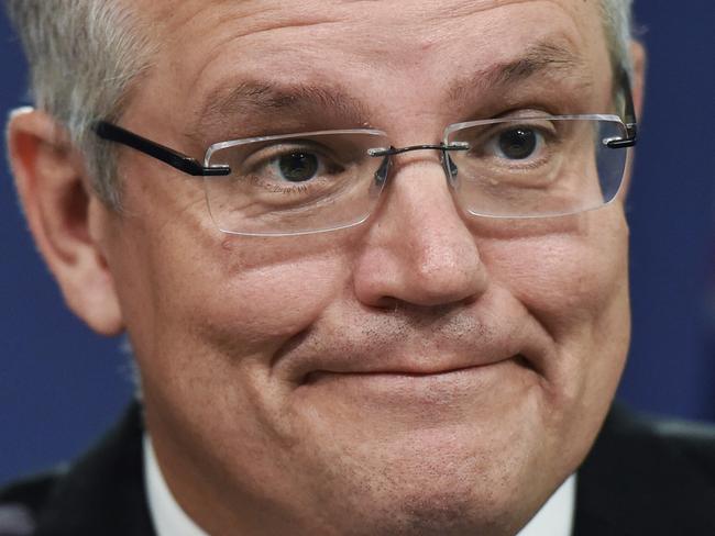 Federal Treasurer Scott Morrison speaks at press conference in Sydney, Wednesday, March 30, 2016. (AAP Image/Mick Tsikas) NO ARCHIVING