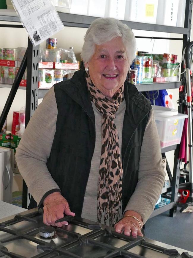 Pauline Kenny - Volunteering at Sunset Community Kitchen. Picture Supplied