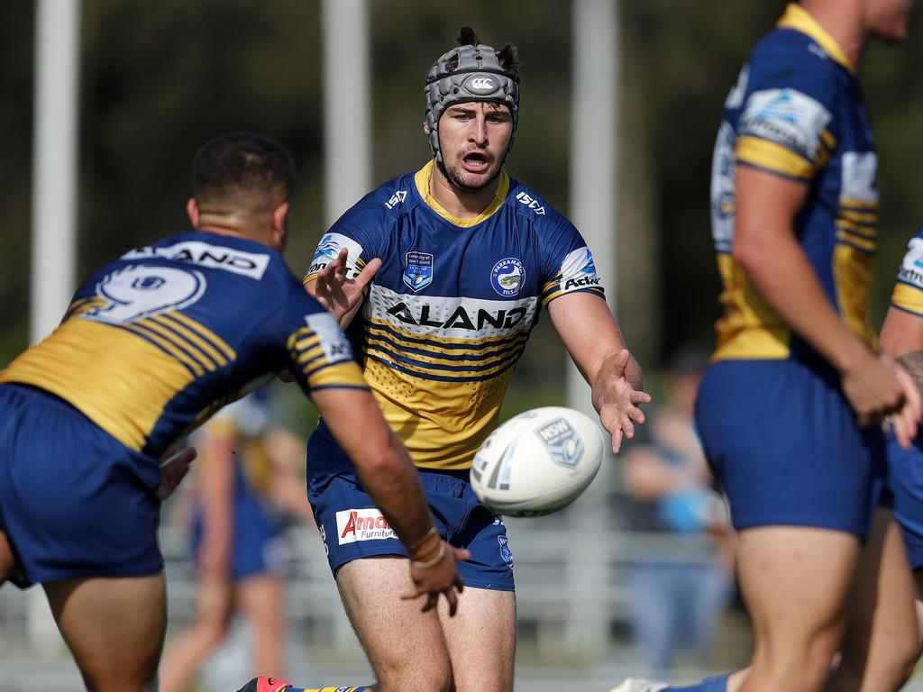 Parramatta's SG Ball star Brock Parker is ready to rip in against the Steelers. Picture: Bryden Sharp