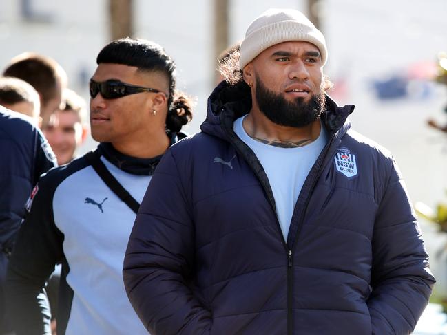 Samoan stars Brian To’o and Junior Paulo would not be available for NSW selection is Samoa was elevated to tier one status. Picture: Richard Dobson