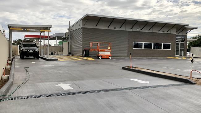 The new drive-through at Fairbairn Bakery on Hospital Road, Emerald, is expected to open by the end of May, 2021.