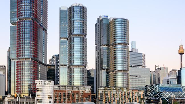 The Barangaroo development has been voted “best of the best” in the Development of the Year awards. Picture: Lendlease.