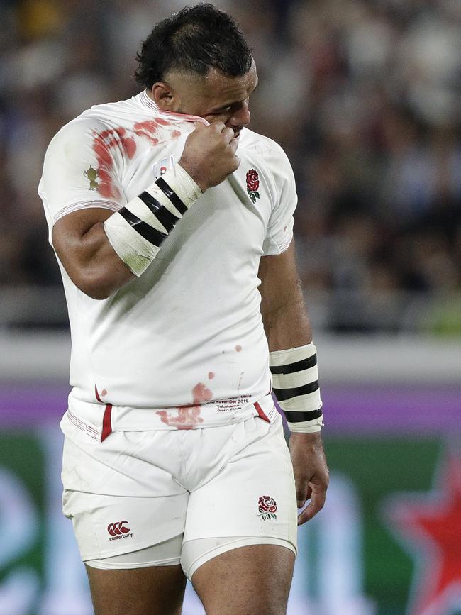 England's Billy Vunipola. Picture: AP