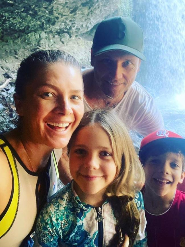 Natalie Bassingthwaighte and family. Pic: Instagram