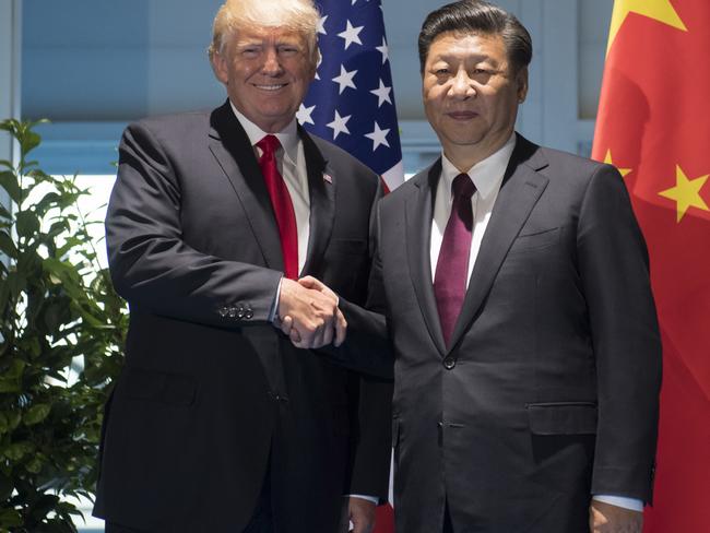 US President Donald Trump’s decision to pull the US out of the TPP could mean that Chinese President Xi Jinping becomes the leader on globalised trade in the Asia Pacific region. Picture: Saul Loeb/Pool Photo via AP.