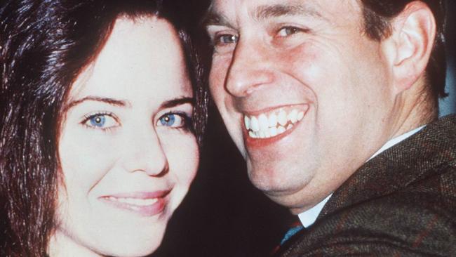 Prince Andrew with his girlfriend, sometime actor Koo Stark. Undated pic.Stark/actor