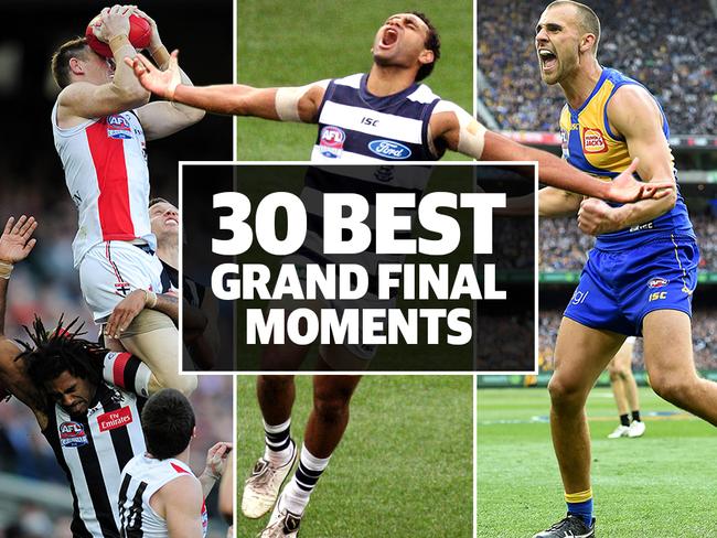 30 best AFL grand final moments 1990-1999.