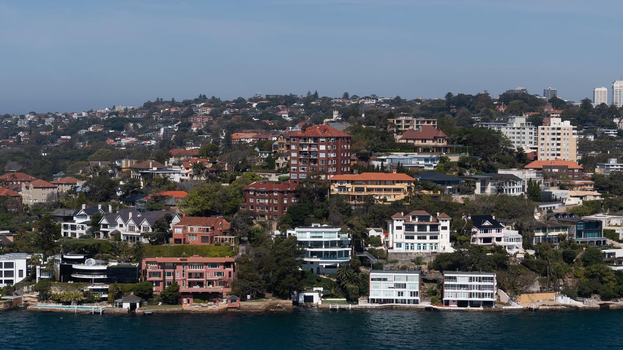 Point Piper, home to Malcolm Turnbull, was in the top 10. Picture: AAP Image/Paul Braven