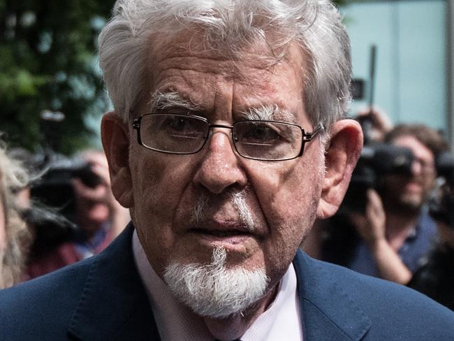 LONDON, ENGLAND - MAY 30:  Former television entertainer Rolf Harris leaves Southwark Crown Court on May 30, 2017 in London, United Kingdom. The CPS have ruled out a third trial for former entertainer and musician Rolf Harris after a second jury failed to find a verdict on charges of historical indecent assault against three teenage girls.  Harris has already served a jail sentence for molesting four girls aged between seven and 19.  (Photo by Carl Court/Getty Images)