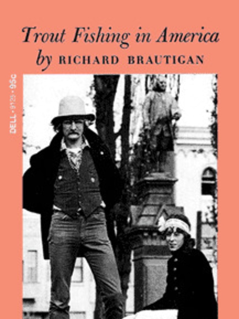 Richard Brautigan Trout Fishing In America Font? : r