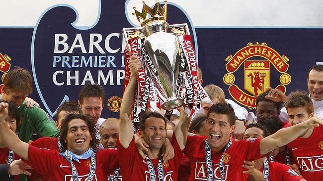 The 2008 EPL title celebrations. 