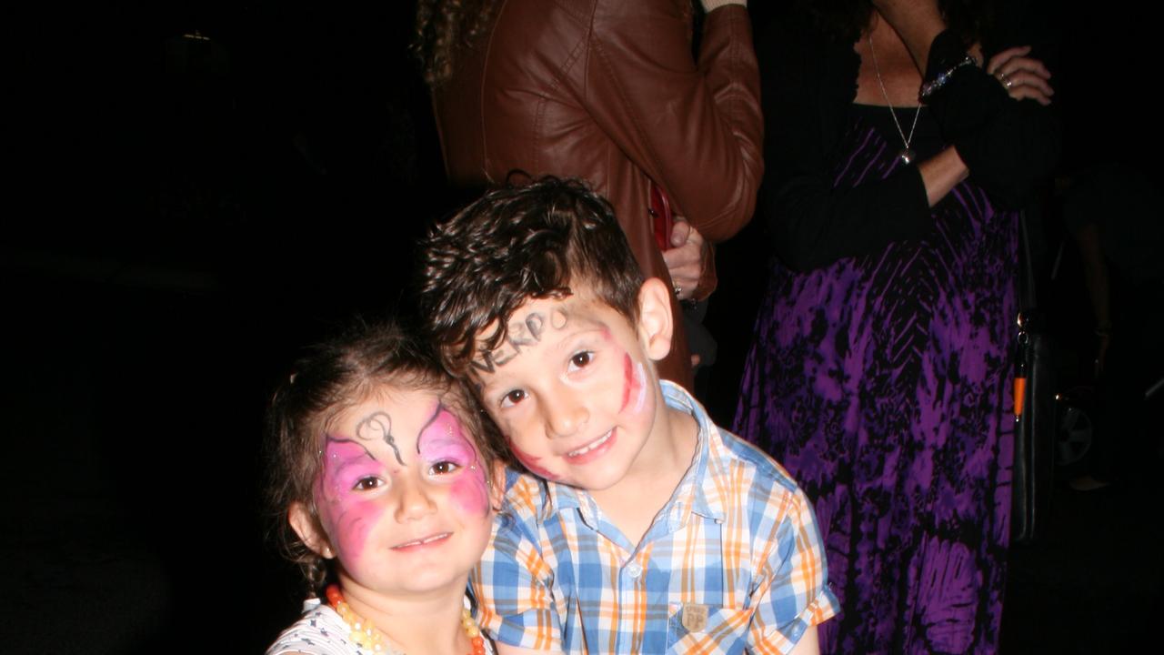 <p>Gabriella and Charbel Kairouz try their luck in the fishing pond at the Warwick Rodeo Mardi Gras. Photo Deanna Millard / Daily News</p>