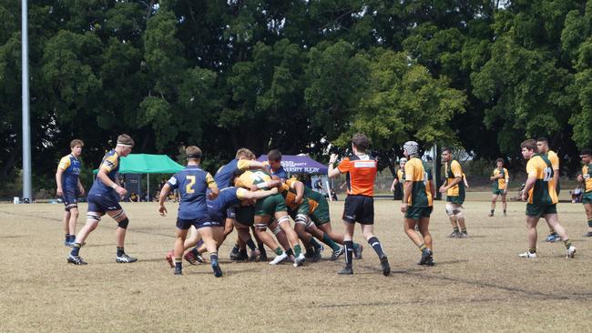 The game was very physica; at times with Bond University winning the battle.