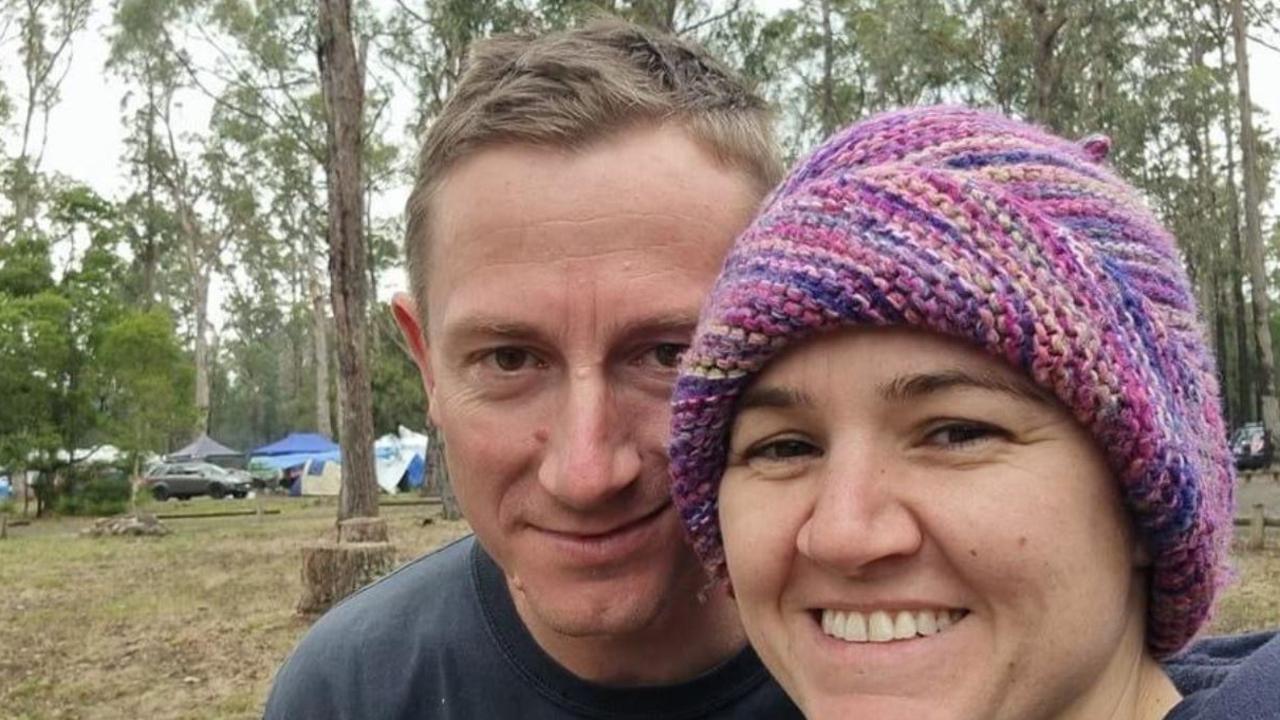 ‘My heart is broken’: Shattered wife’s tears over dead husband