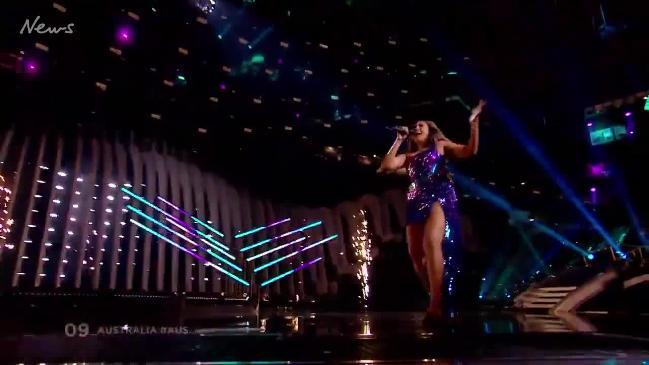 Jessica Mauboy Eurovision Semi final