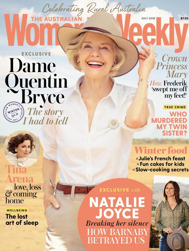 Natalie Joyce appears in the July edition of <i>The Australian’s Women’s Weekly.</i> (Pic: Supplied)