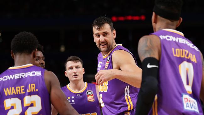 Andrew Bogut played his part in the win.