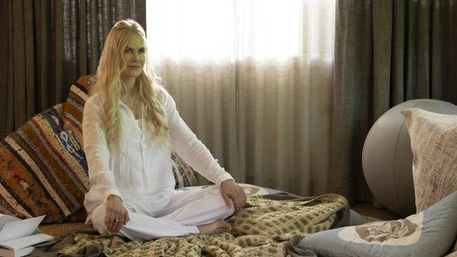 Nicole Kidman as Masha Dmitrichenko at the wellness retreat. Picture: Vince Valitutti/Hulu