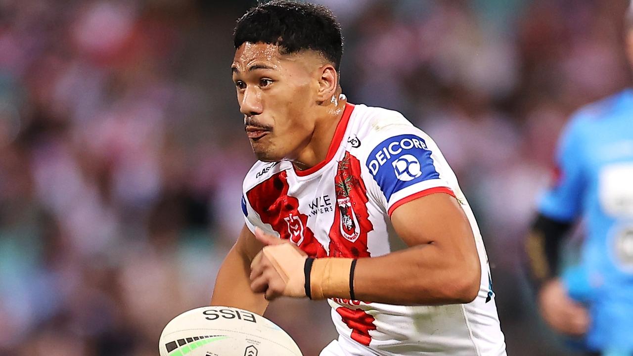 The Dragons could use Amone’s attacking skills after a couple of poor performances in the pre-season. Picture: Mark Kolbe / Getty Images