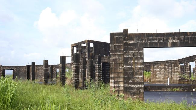 Every year hundreds of passing motorists stop to photograph the building. Picture: Peter Carruthers