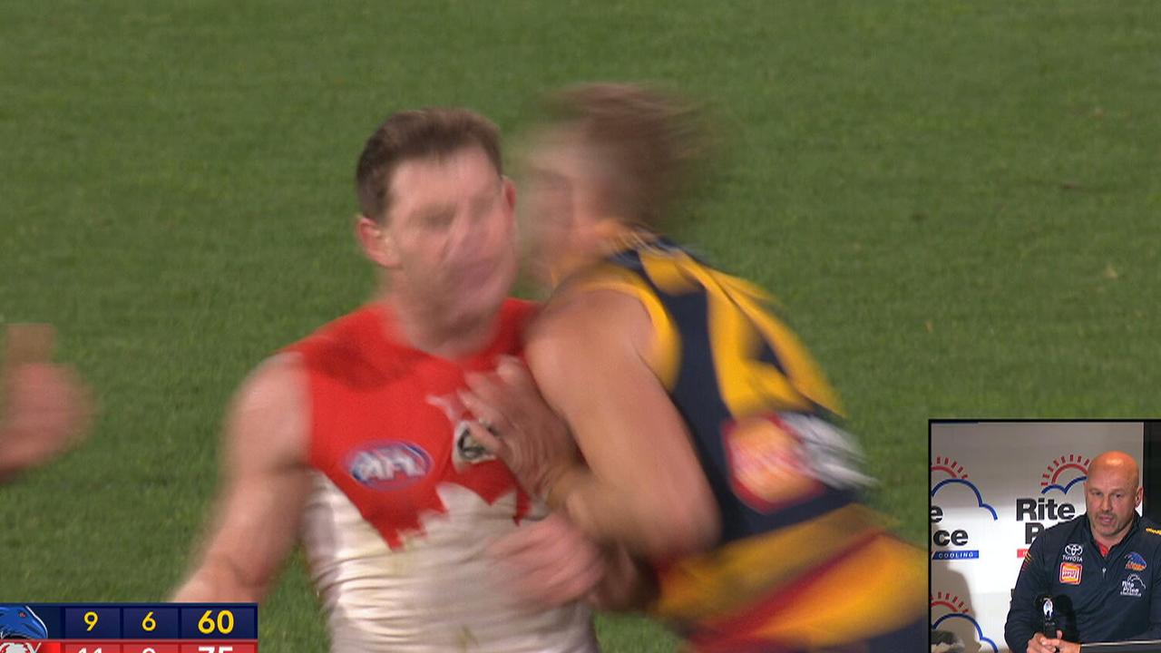 ‘I’d drag him’: AFL shaken up by ‘worst thing I’ve seen’ as ‘pest’ act sparks fiery scenes