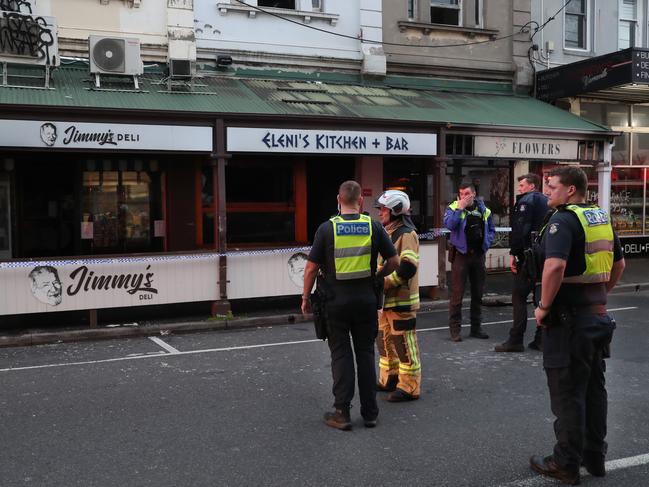 Police are treating the blaze as suspicious. Picture: David Crosling