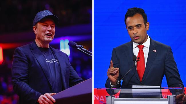 Elon Musk and Vivek Ramaswamy vow sweeping reforms to the US government bureaucracy.