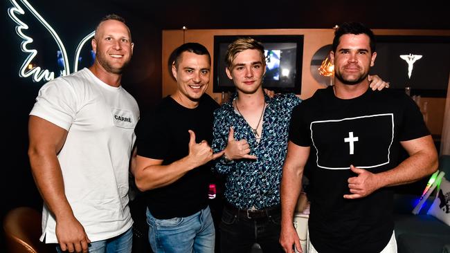 Nick Mason, Eric Lockhart, Jesse Darke and Baden Sharp.