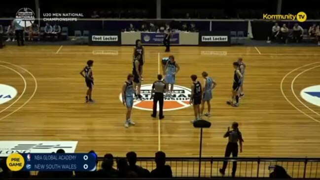 Replay: Basketball Australia U20 National Championships - NBA Global Acad. v NSW (U20M)