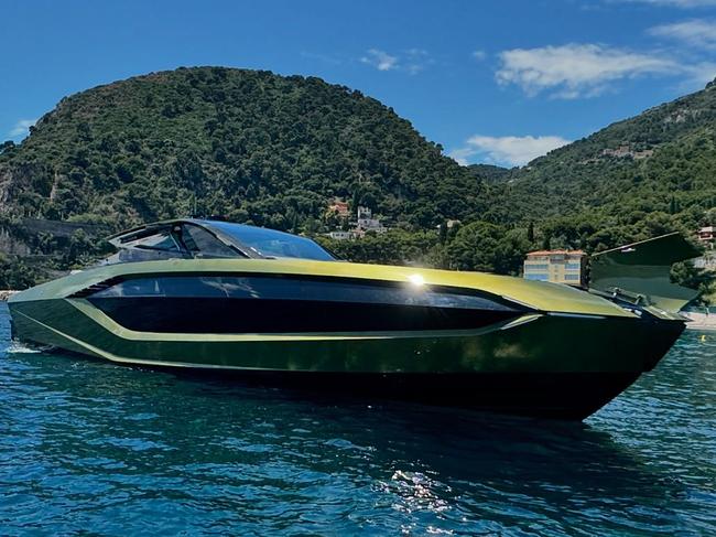 He said the yacht was almost two years in the making. Picture: Instagram@adrian_portelli