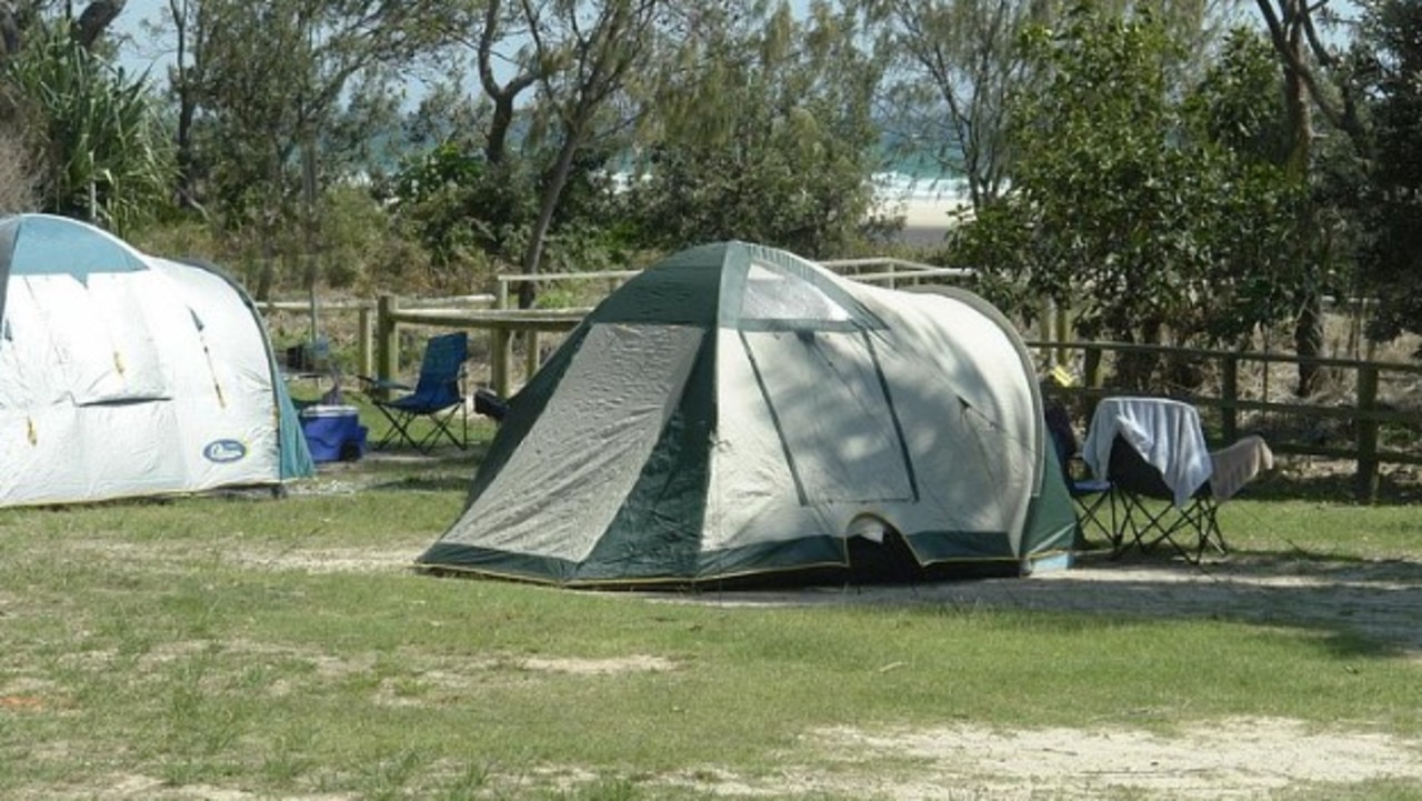 Minjerribah Camping runs the island’s camping grounds. Picture: Minjerribah Camping