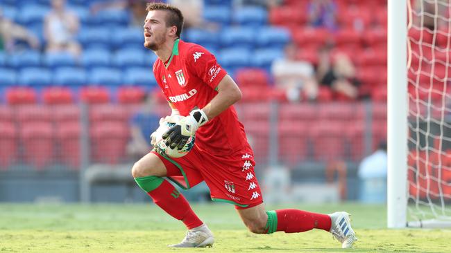 Filip Kurto of Western United during the round-17 A-League match against Newcastle Jets on Saturday. Picture: Getty Images