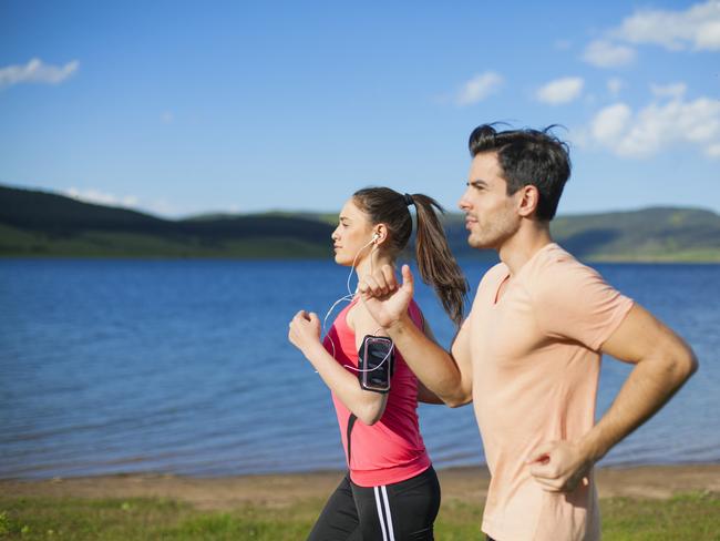 Avoid face-to-face contact when running.