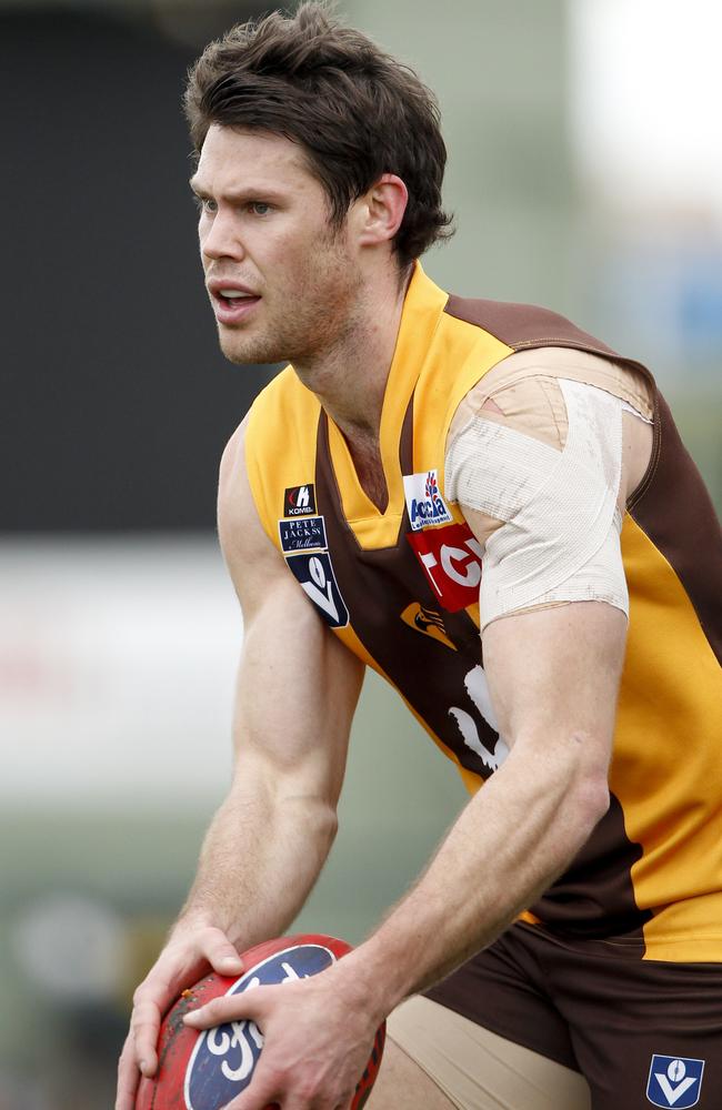 Sam Gibson played a lot of football for Box Hill Hawks before joining North Melbourne.