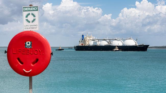 Australia is one of the world’s largest exporters of LNG. Picture: Che Chorley