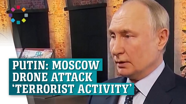 Putin: Drone attack on Moscow 'terrorist activity'