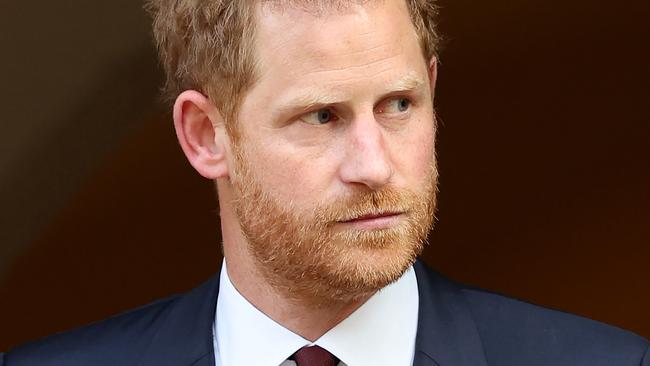 Prince Harry, The Duke of Sussex departs The Invictus Games Foundation 10th Anniversary Service at St Paul's Cathedral on May 08, 2024 in London, England. (Photo by Chris Jackson/Getty Images for Invictus Games Foundation)